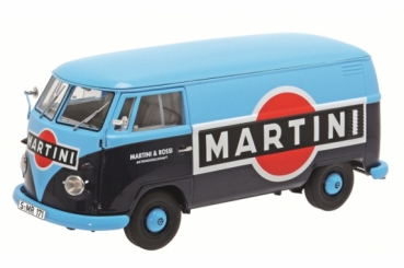 Schuco VW Bus T1b Martini blau-schwarz 1:18 limitiert 1/1000